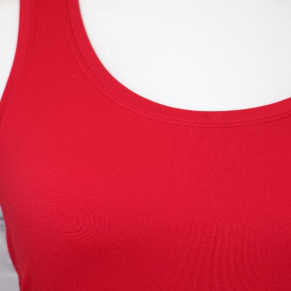 Red Blouse with Matching Undershirt - Picture 2 of 8